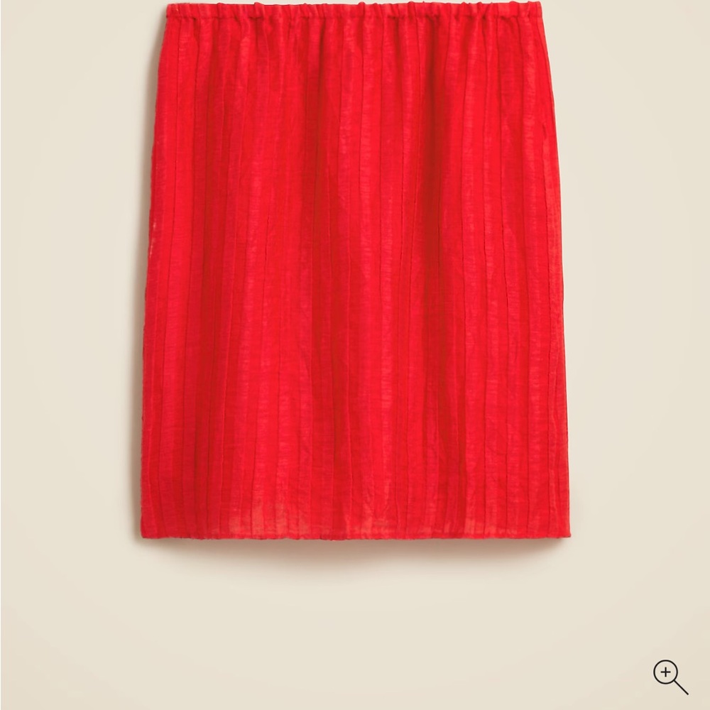 Jcrew linen blend skirt. Bright and beautiful